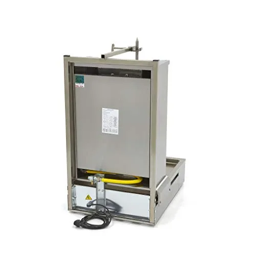 Pizza Maxima Döner Kebab 3 Bruciatori Gas Grill 40 kg