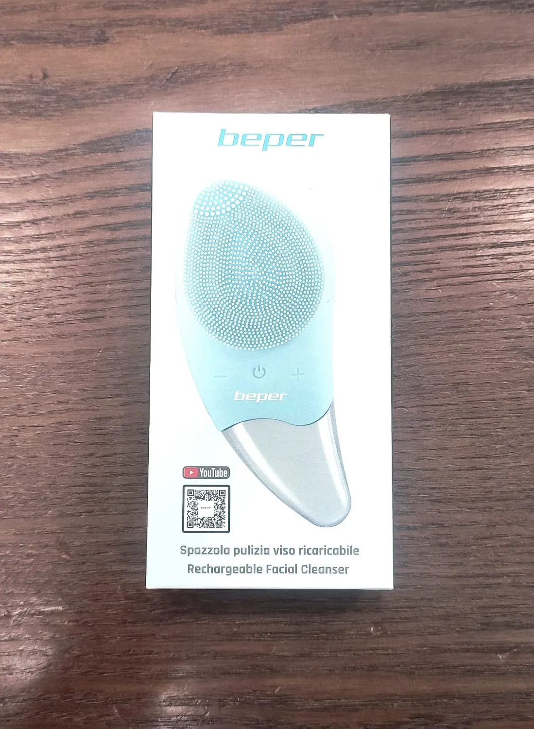 Beper P302VIS002 Spazzola Viso Sonica Silicone Ricaricabile