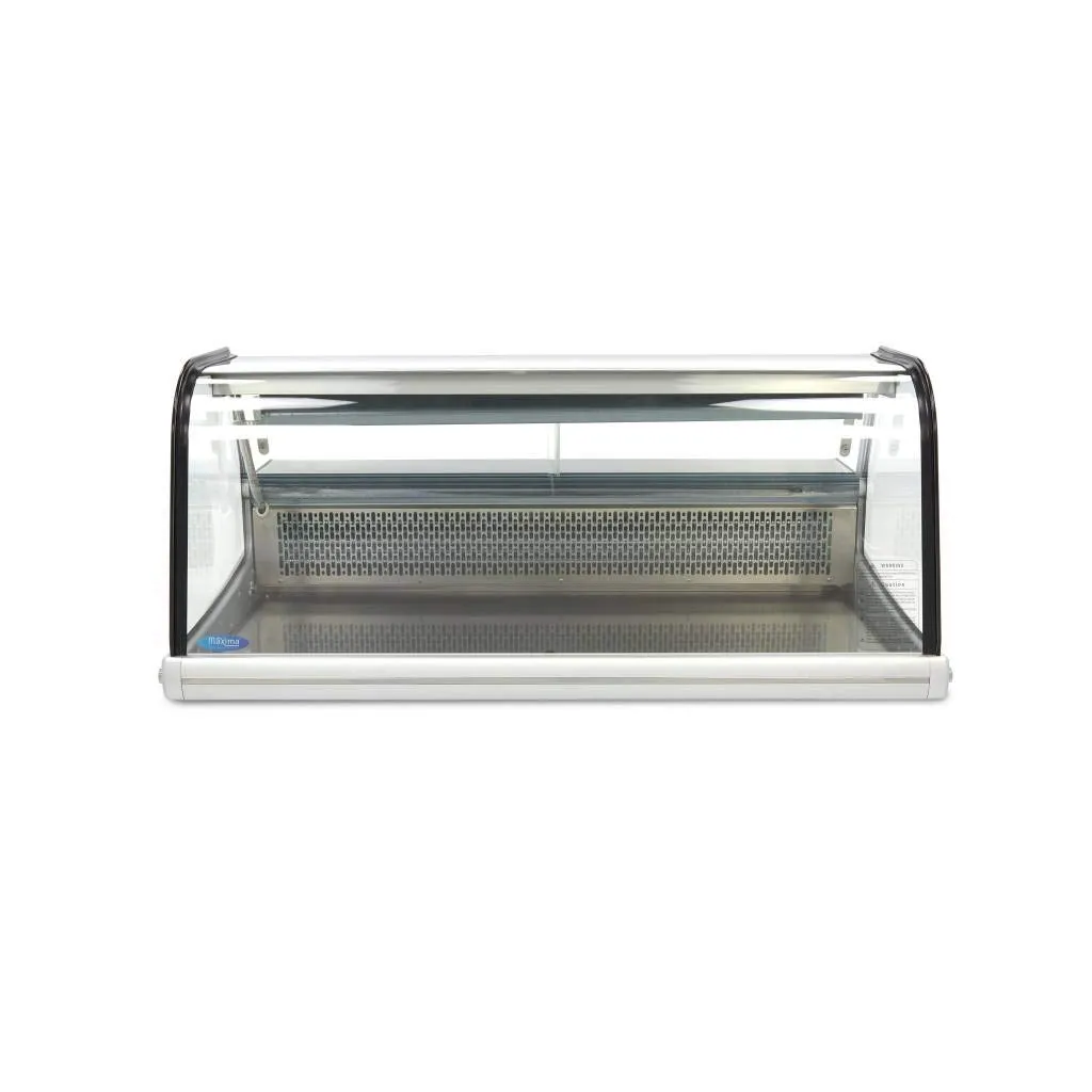 Maxima Vetrina Refrigerata 255 L con Supporto GN Vetro Curvo