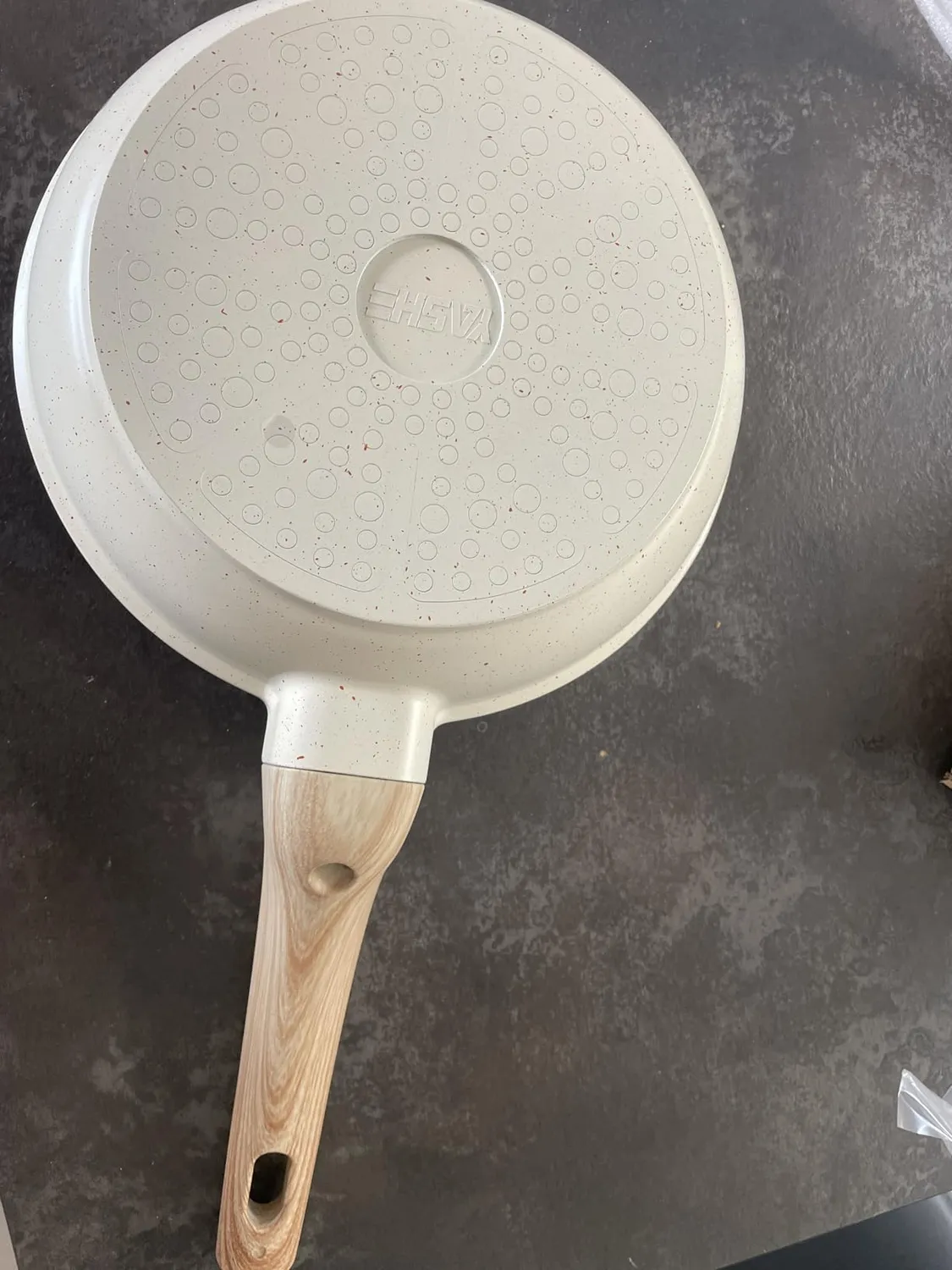 YASHE Padella Antiaderente 24 cm in Granito per Induzione