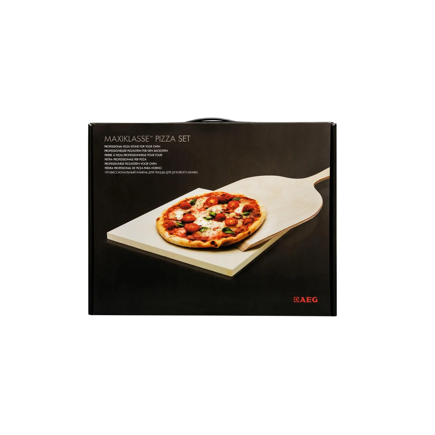 AEG A9OZPS1 pietra per pizza refrattaria con set