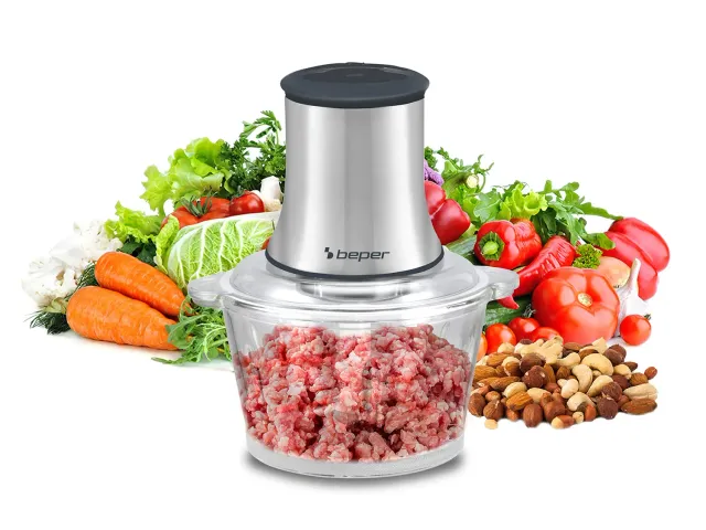 Beper P102ROB001 Tritatutto Vetro 1,5L 2 velocità
