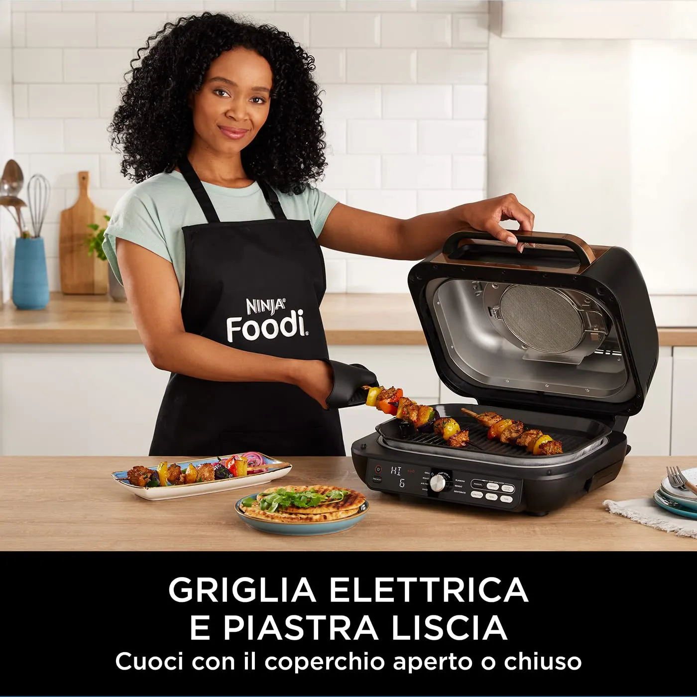 Ninja Foodi Max Pro AG651EUCP griglia friggitrice rame 3,8 L