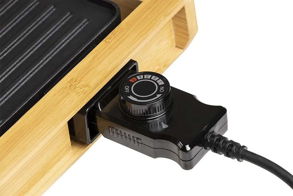 Melchioni Family Bamboo Grill Bistecchiera Elettrica 1800W