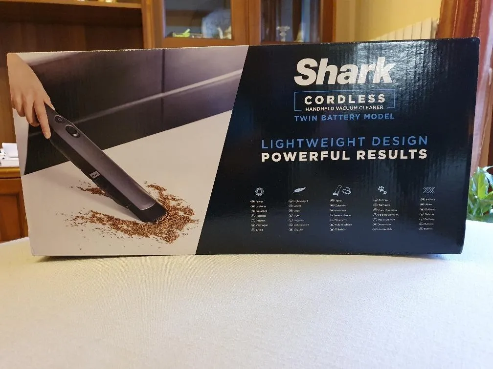 Shark WV251EU aspirapolvere portatile senza fili doppia batteria