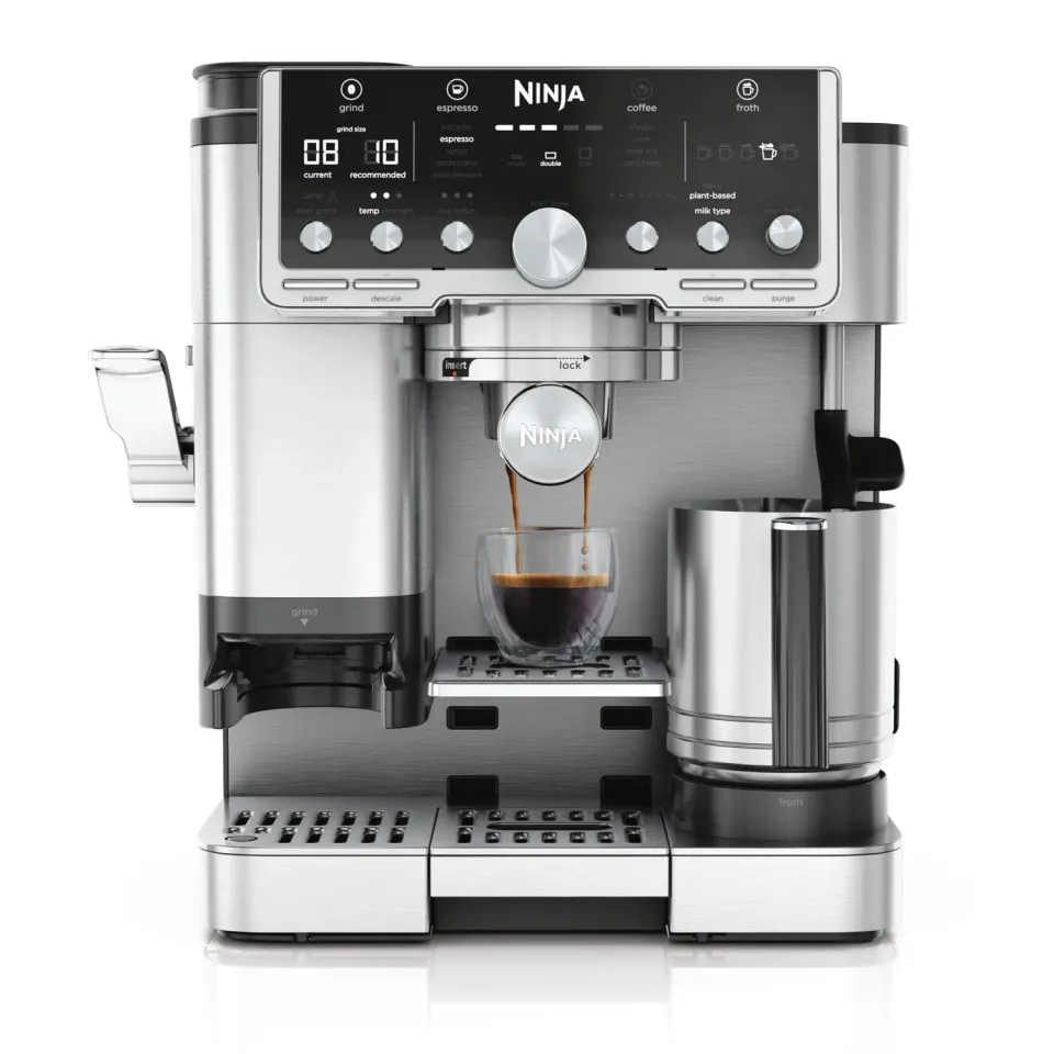Ninja Luxe Café Pro Macchina Caffè Grani Argento