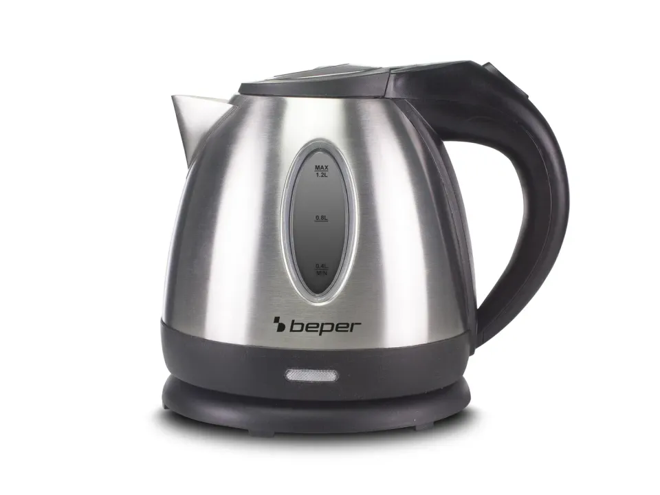 Beper P101BOL001 bollitore elettrico 1,2 L acciaio senza fili