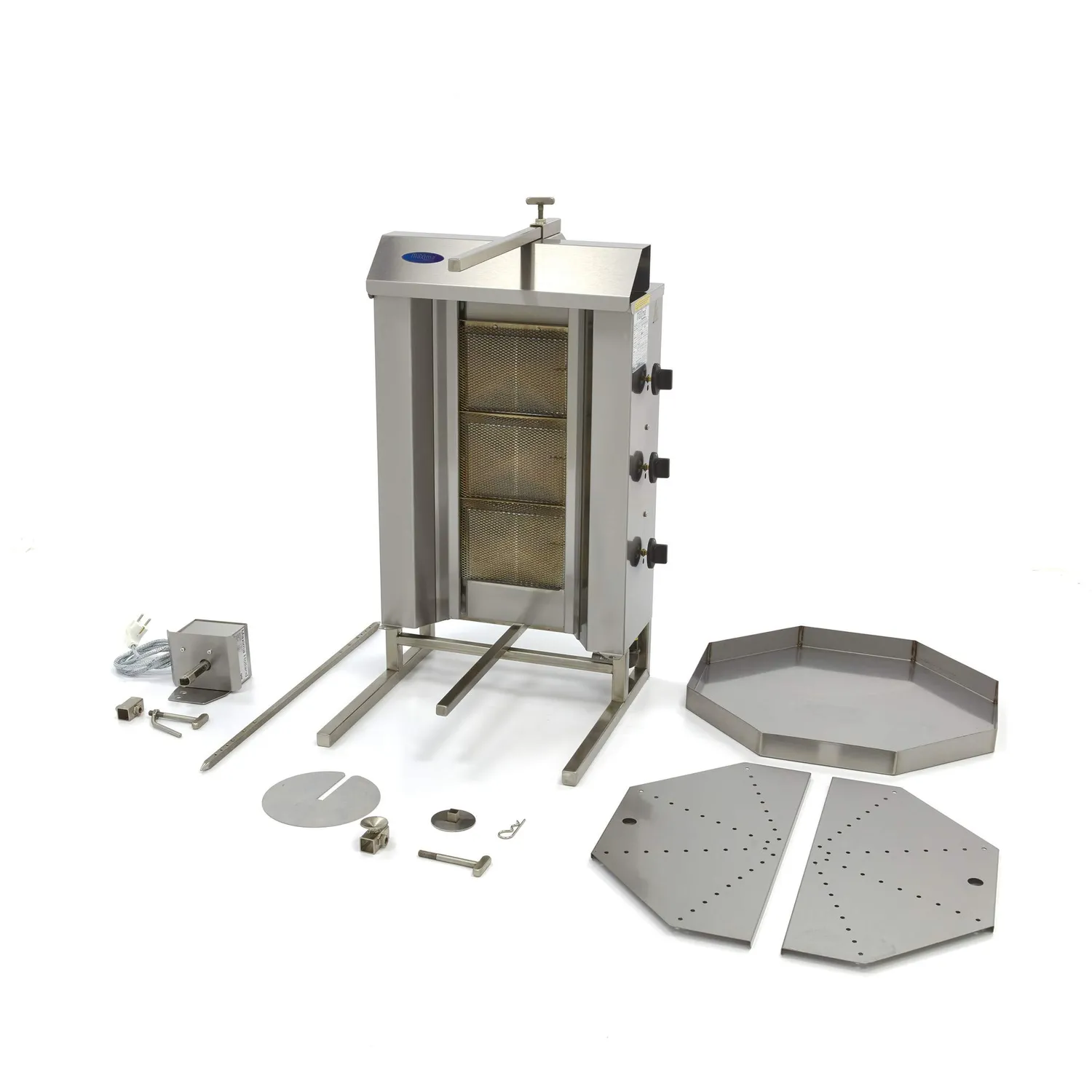 Pizza Maxima Grill Kebab 3 Fuochi Gas 30 kg