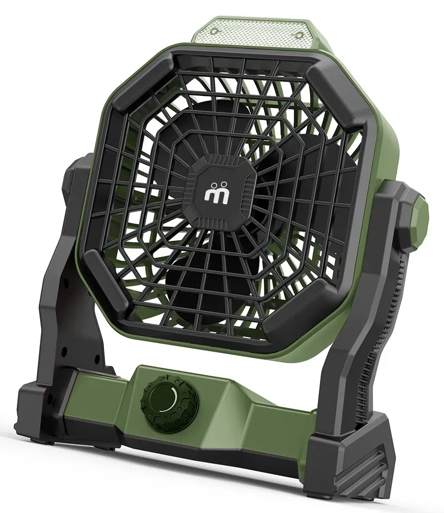 Melchioni Family MF 0612VL ventilatore ricaricabile 12cm LED