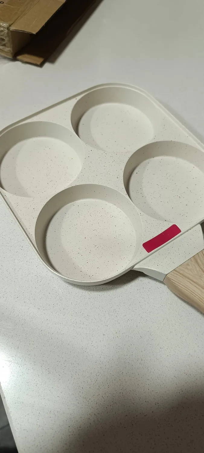 YASHE padella pancake 4 scomparti antiaderente
