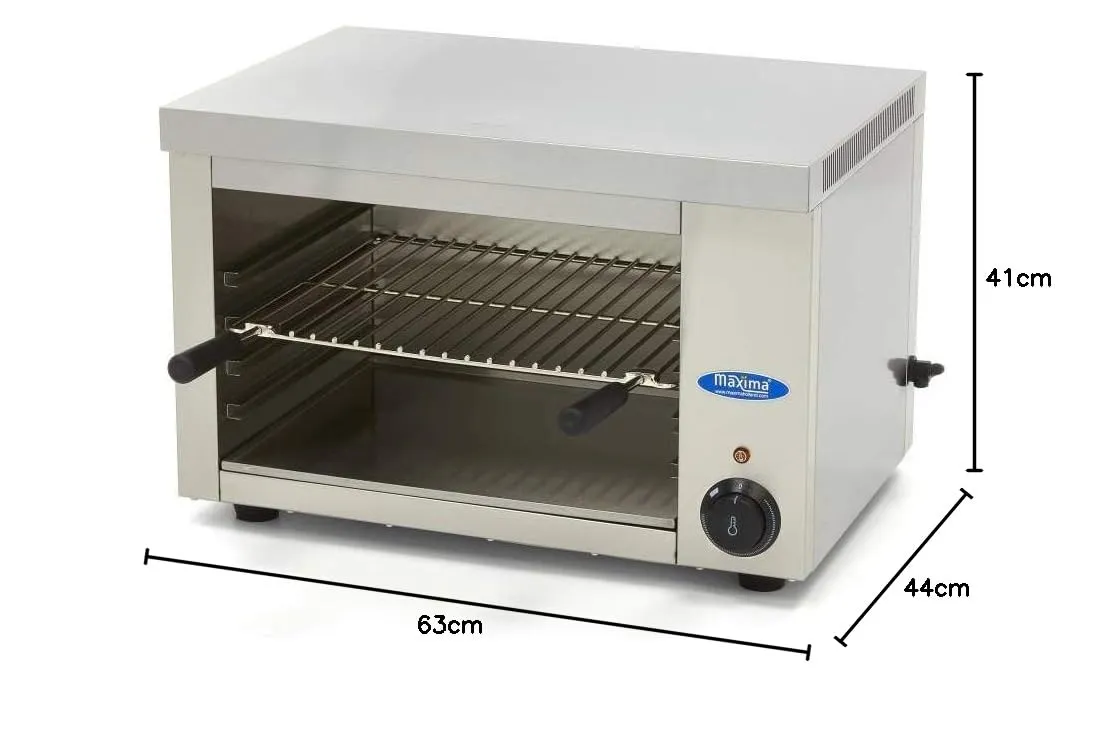 Maxima Salamandra grill 2200W camera 426x345 mm