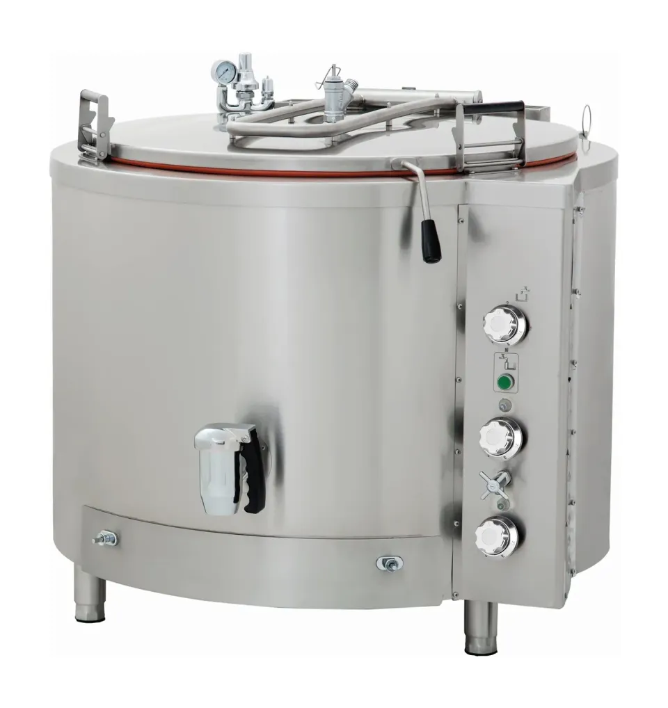 Pizza Maxima bollitore a gas 420 L indiretto 45 kW acciaio
