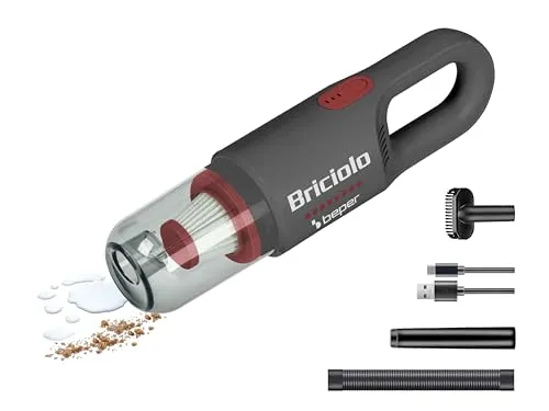 Beper P202ASP401 Aspirabriciole Senza Fili 400 ml Ricaricabile