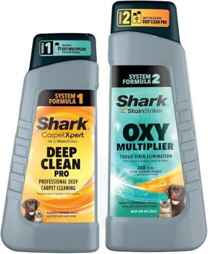 Shark StainStriker Kit Detergenti Smacchiatore 2 Ricariche