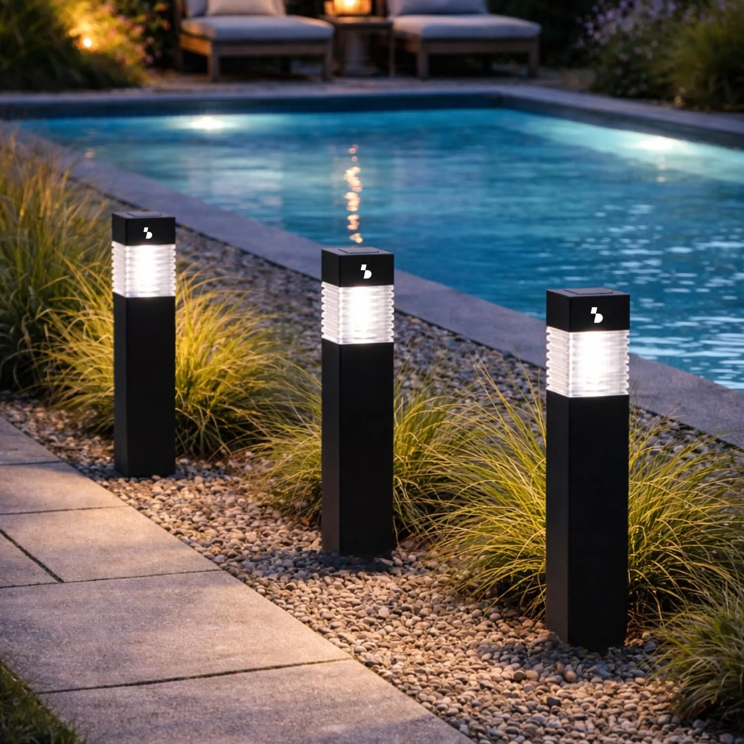 Beper P207ILO030 lampade solari da giardino 3pz IP44