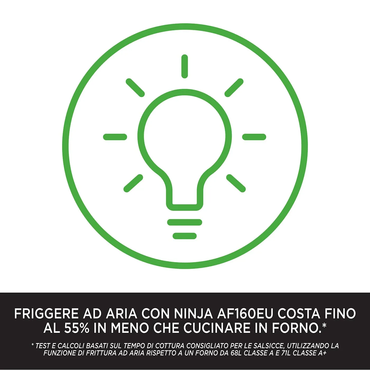 Ninja Air Fryer Max AF160EU Friggitrice 5,2L Grigio Nero