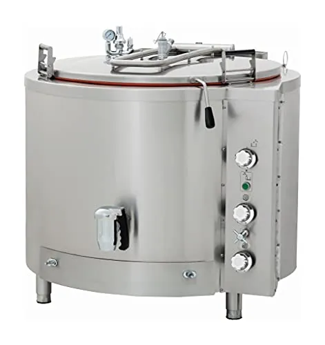Pizza Maxima bollitore a gas 420 L indiretto 45 kW acciaio