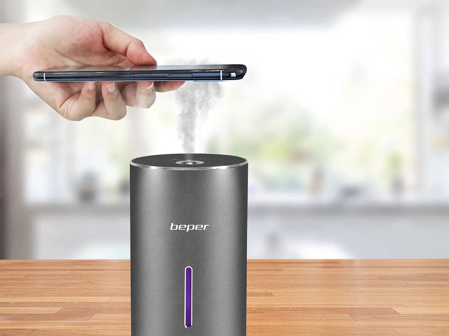 Beper P201UTP010 Nebulizzatore Disinfettante 135 ml Grigio Scuro Contactless