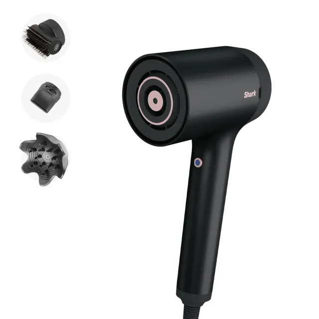 Shark STYLE iQ HD120EU phon nero oro rosa 3 in 1
