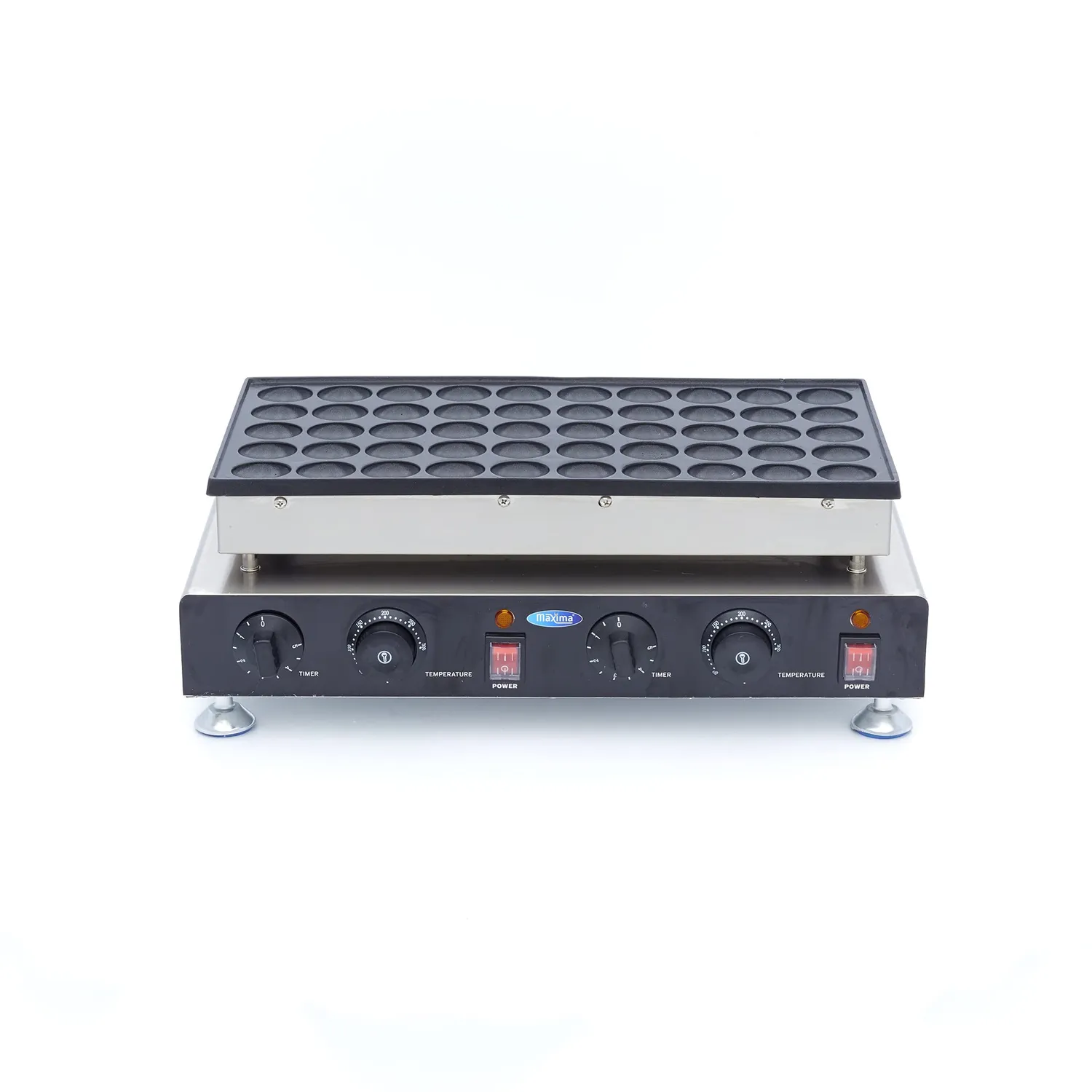 Maxima Mini Crepiera 50 Pezzi piastra elettrica 4,3 cm