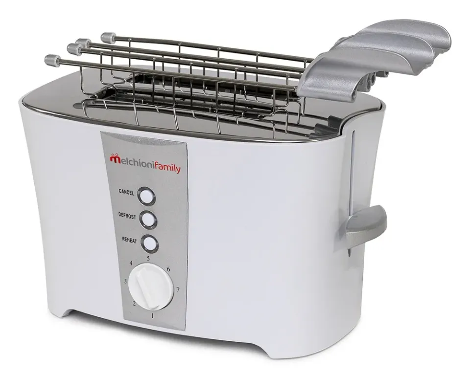 Melchioni Family Tosto tostapane doppia pinza bianco 600W