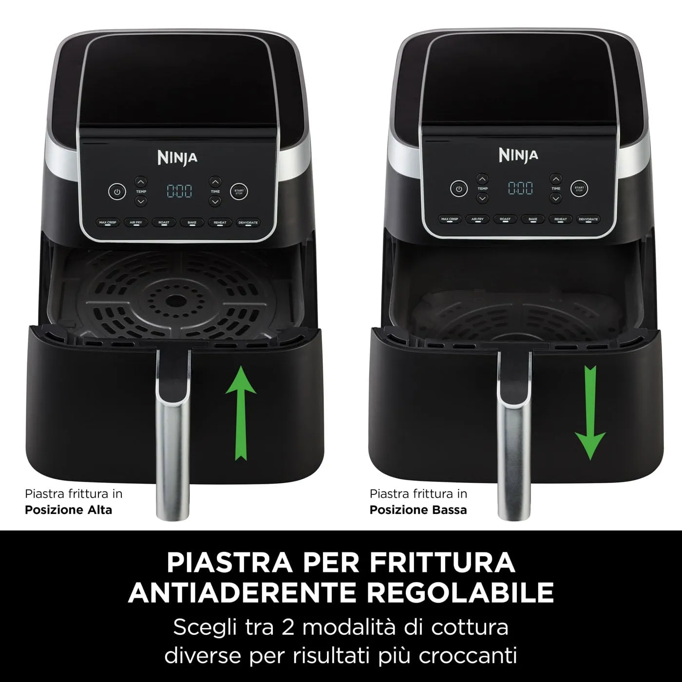 Ninja MAX friggitrice aria 6,2L grigio