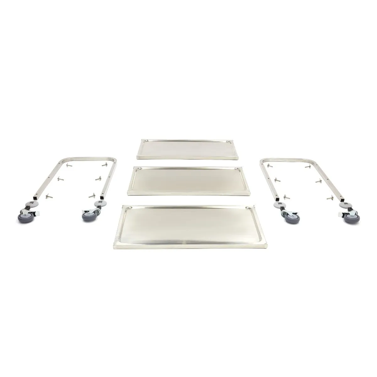 Pizza Maxima Carrello Servizio 3 Piani Inox 120 Kg
