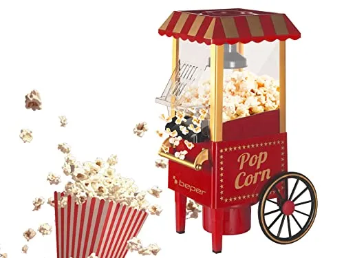 Beper Circus macchina per popcorn rossa ad aria