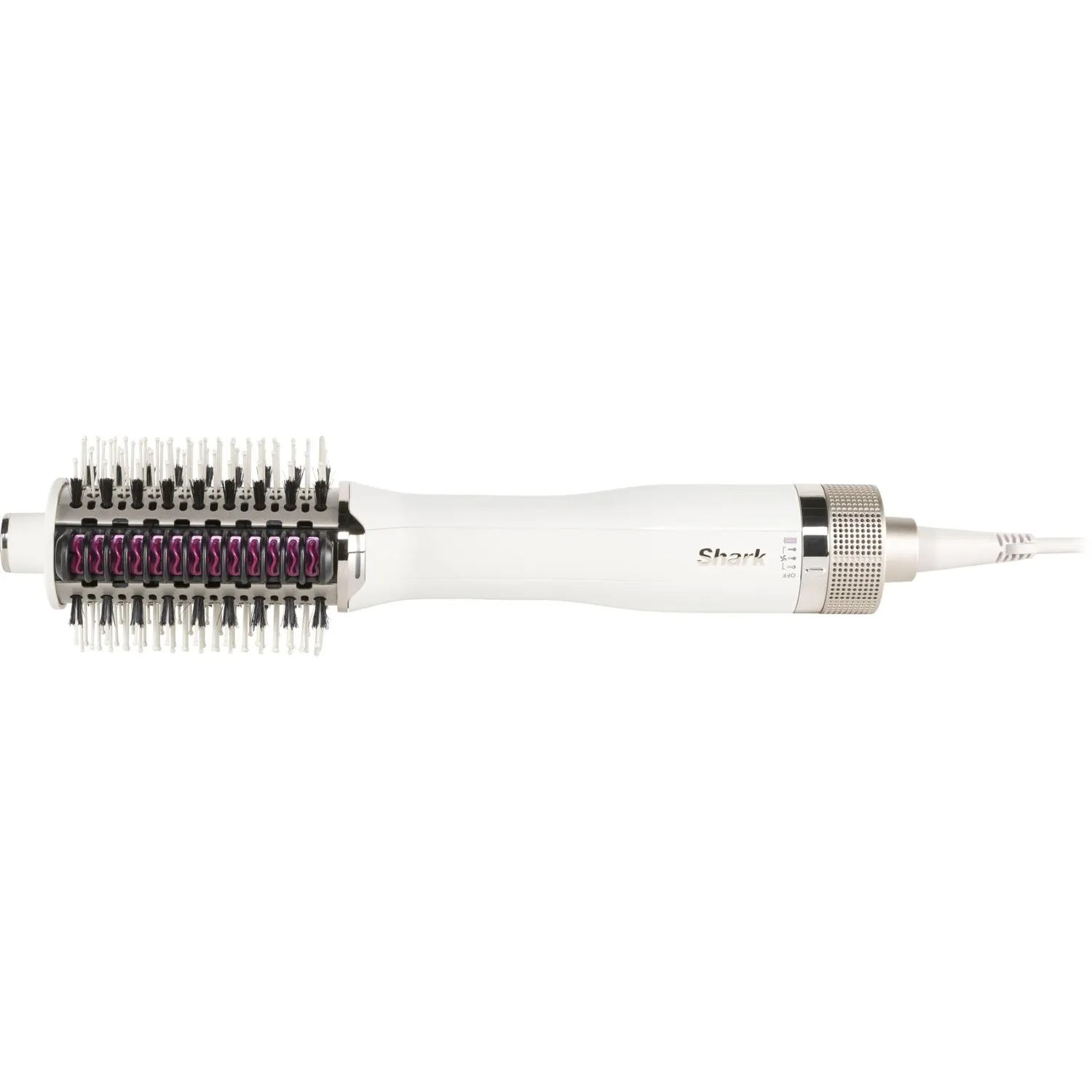Shark SmoothStyle HT212EU Spazzola ad Aria Calda Bianca