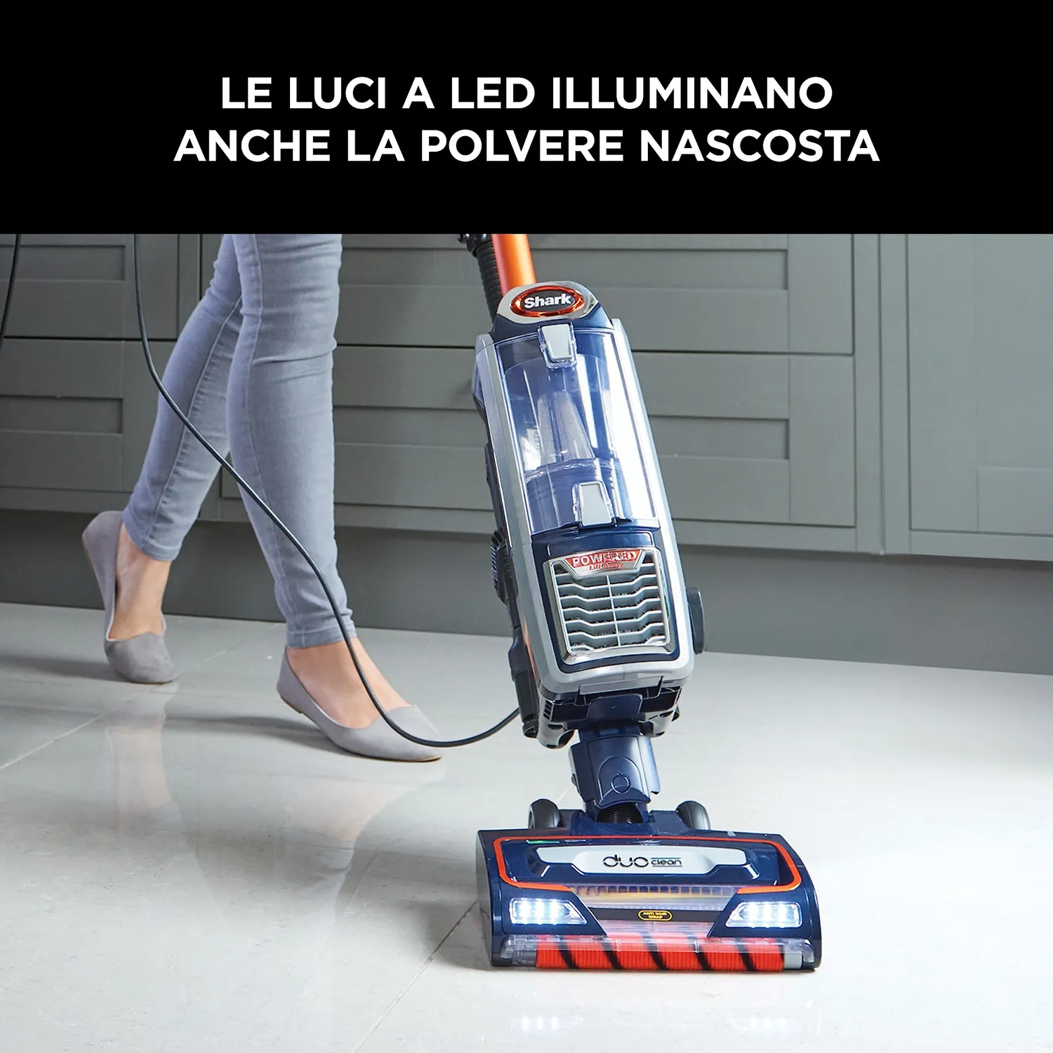 Shark NZ801EUT aspirapolvere filo blu lift-away 8m