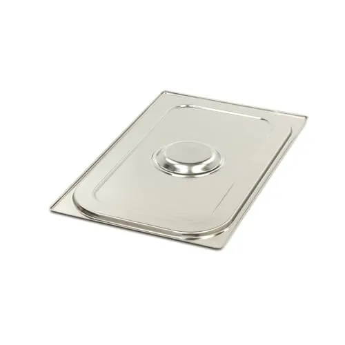 Maxima Coperchio GN 1/1 in Acciaio Inox da Forno 530x325 mm