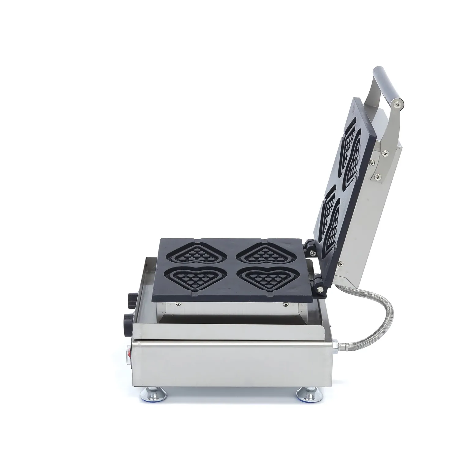 Maxima Gastro Cuore 4 Pezzi Piastra Waffle Lollipop 1750W