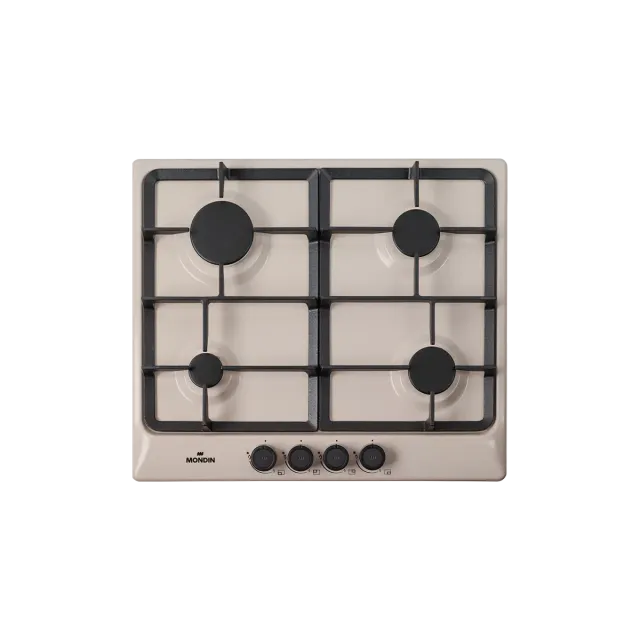 Mondin Matera A0604VNGCAV piano cottura 60 cm 4 fuochi avorio