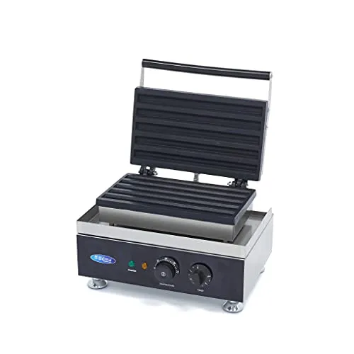 Maxima piastra waffle 5 churros antiaderente