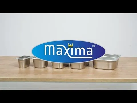 Maxima Gastronorm coperchio 1/4 GN con foro