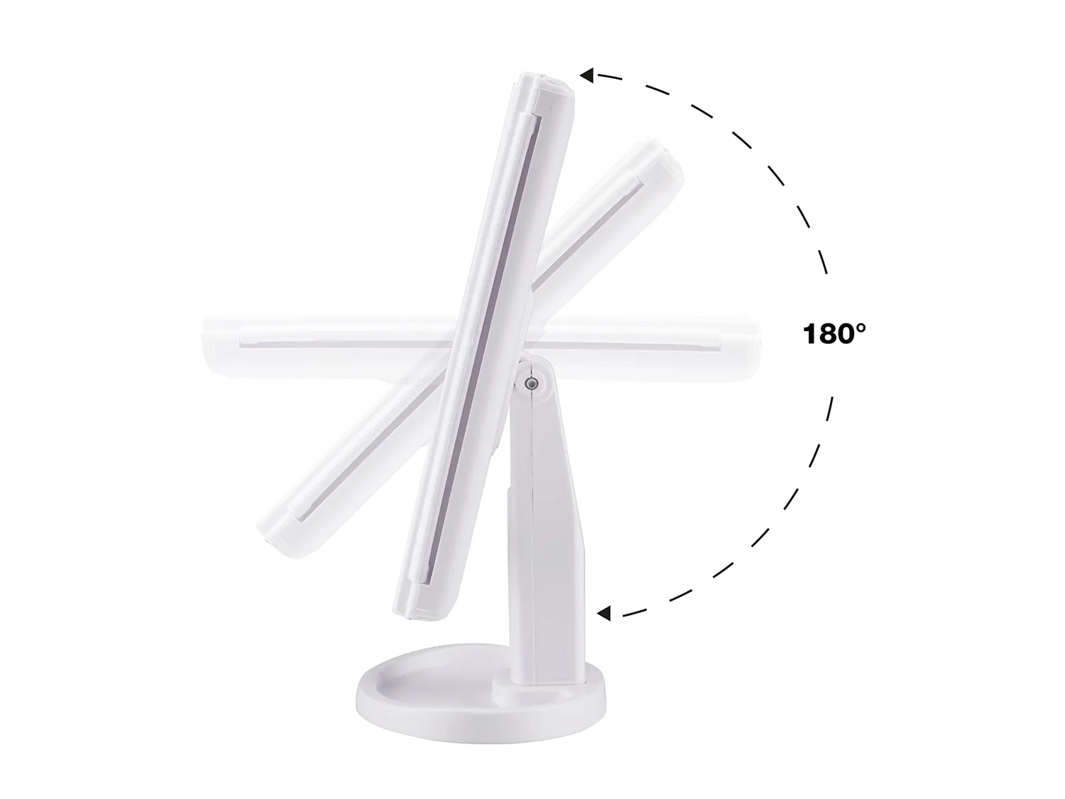 Beper Specchio Trucco Luminoso 22 LED 35x24 cm 1x 2x 5x
