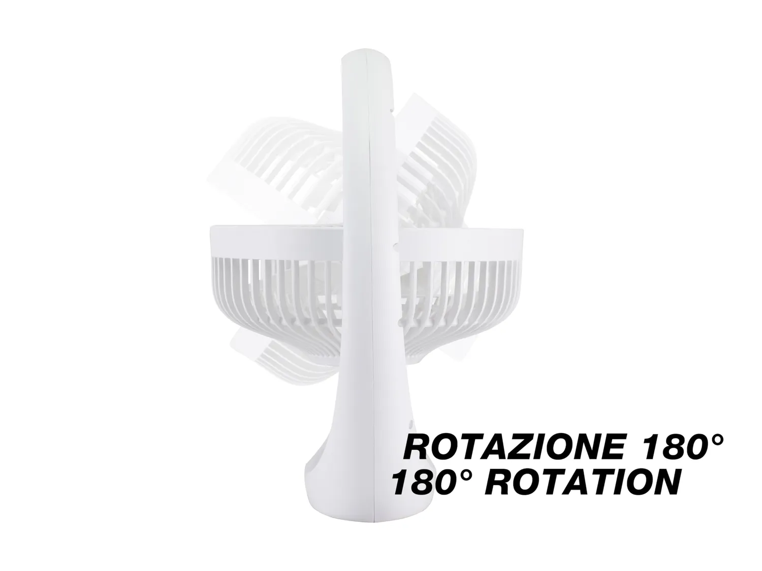 Beper P206VEN425 ventilatore da tavolo ricaricabile LED
