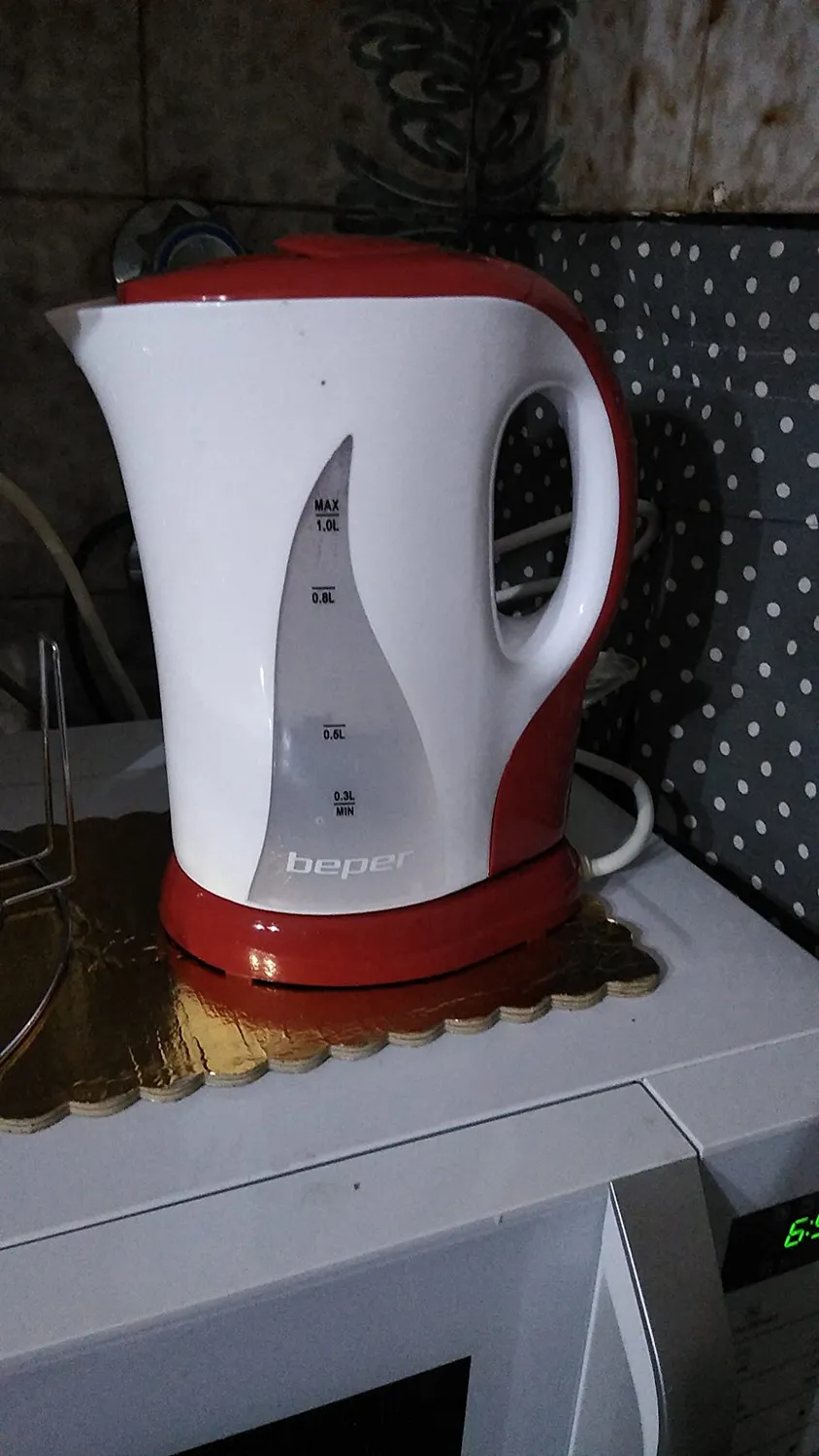 Beper P101BOL100 Bollitore Elettrico 1,7 L Bianco 2200W