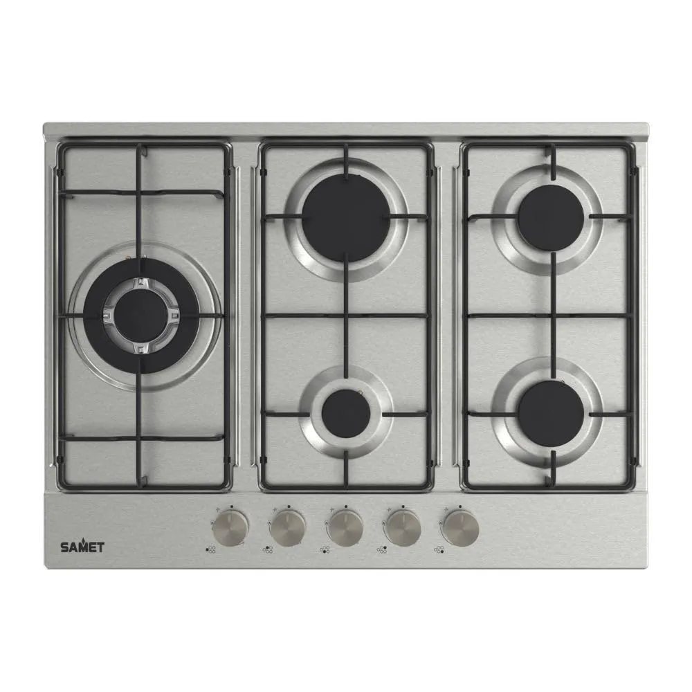 Samet Ariane piano cottura gas 4 fuochi 58 cm valvola sicurezza