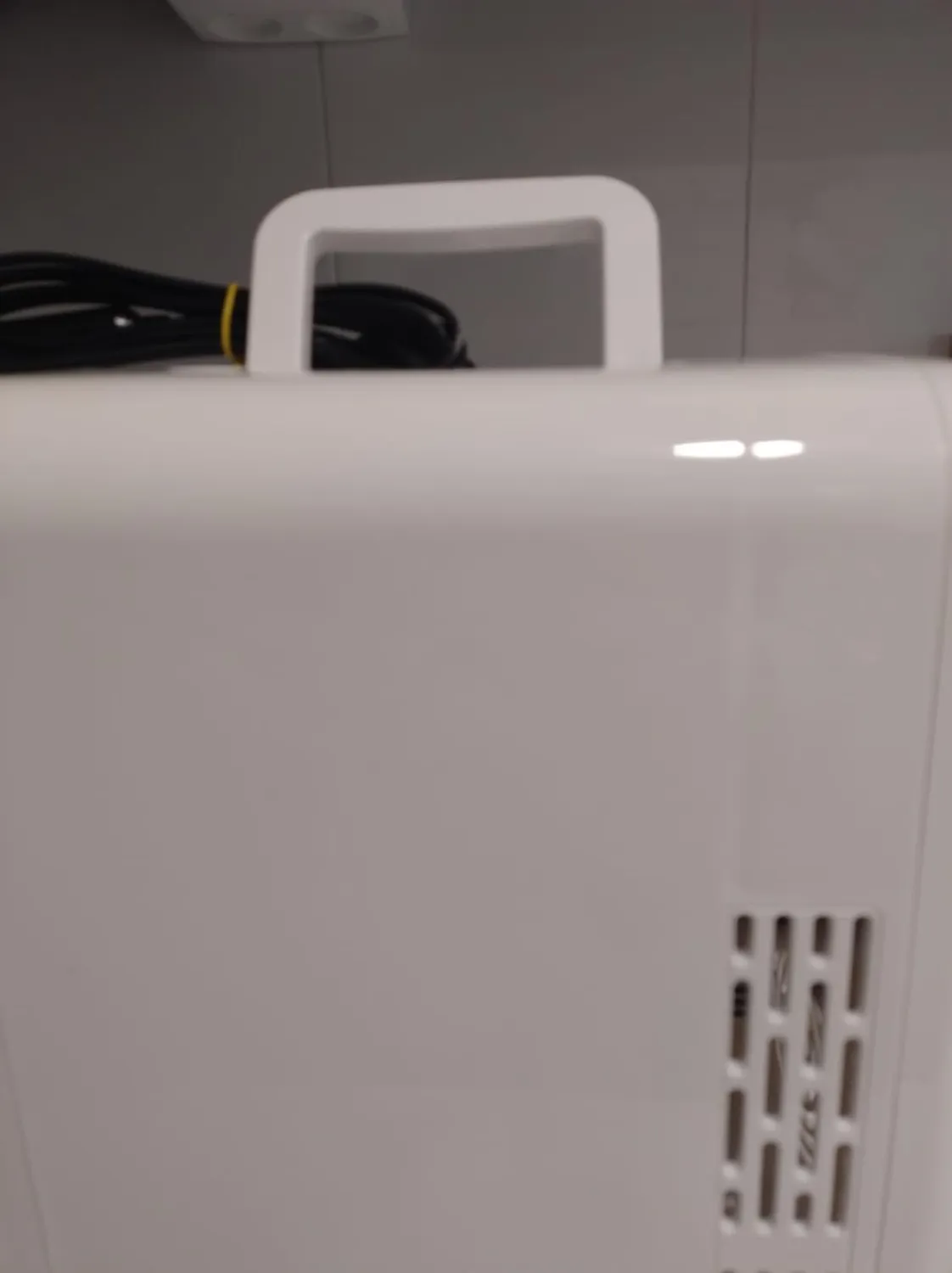 Yashe mini frigo 10 litri bianco caldo-freddo 12 lattine