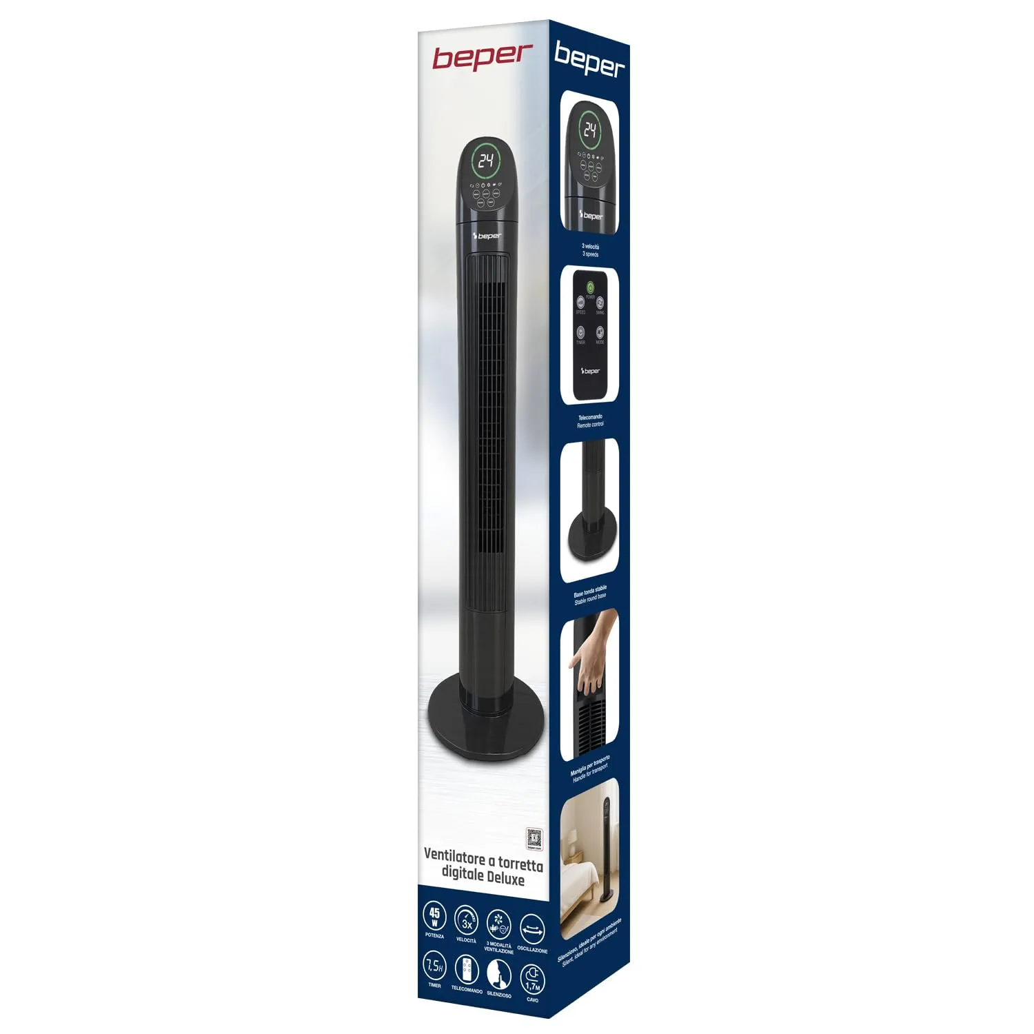 Beper P206VEN310 Ventilatore torretta telecomando