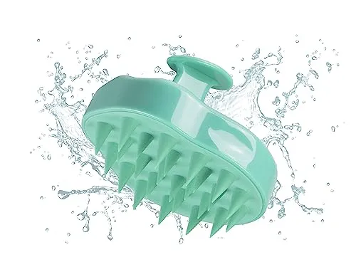Beper C301ABE002 spazzola massaggiatore cuoio capelluto silicone