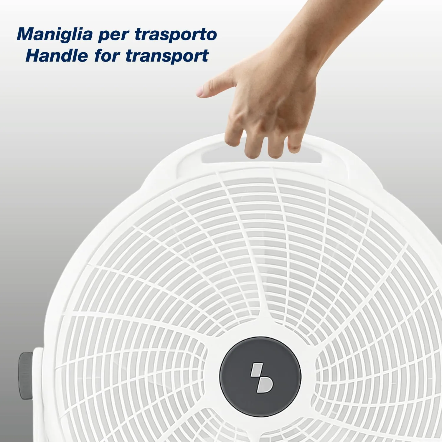 Beper P206VEN561 Ventilatore da Pavimento 360° 50 cm