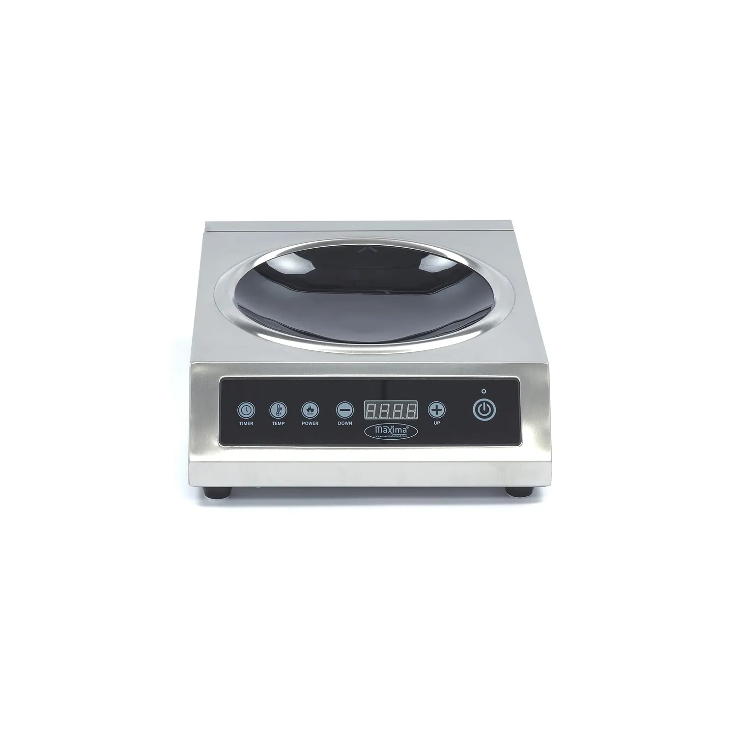 Maxima Fornello a Induzione Wok 3500W 60-240°C