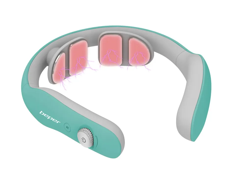 Beper P302MAS100 massaggiatore cervicale EMS riscaldante