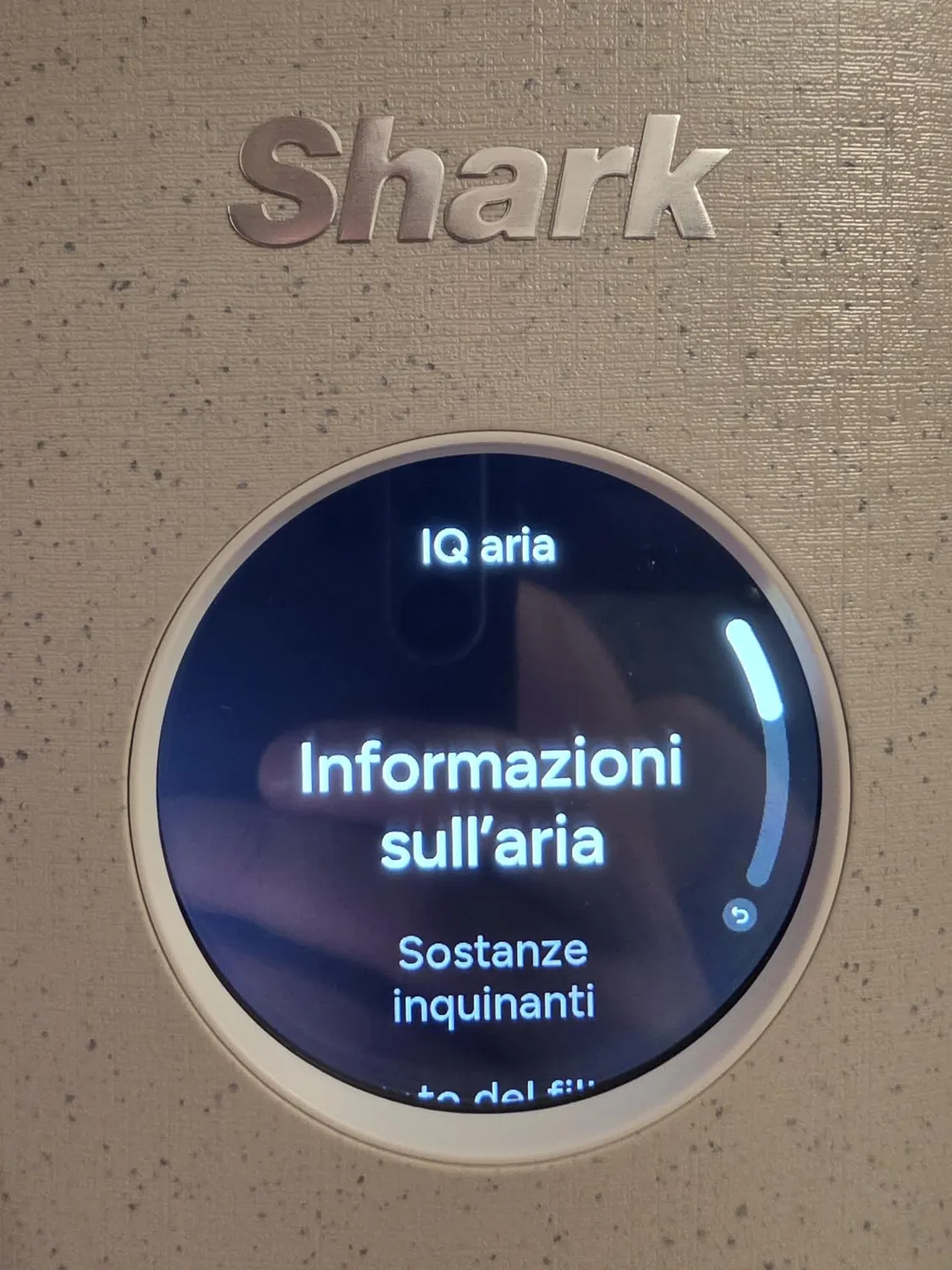 Shark BreatheClear HP062EU purificatore aria tortora HEPA