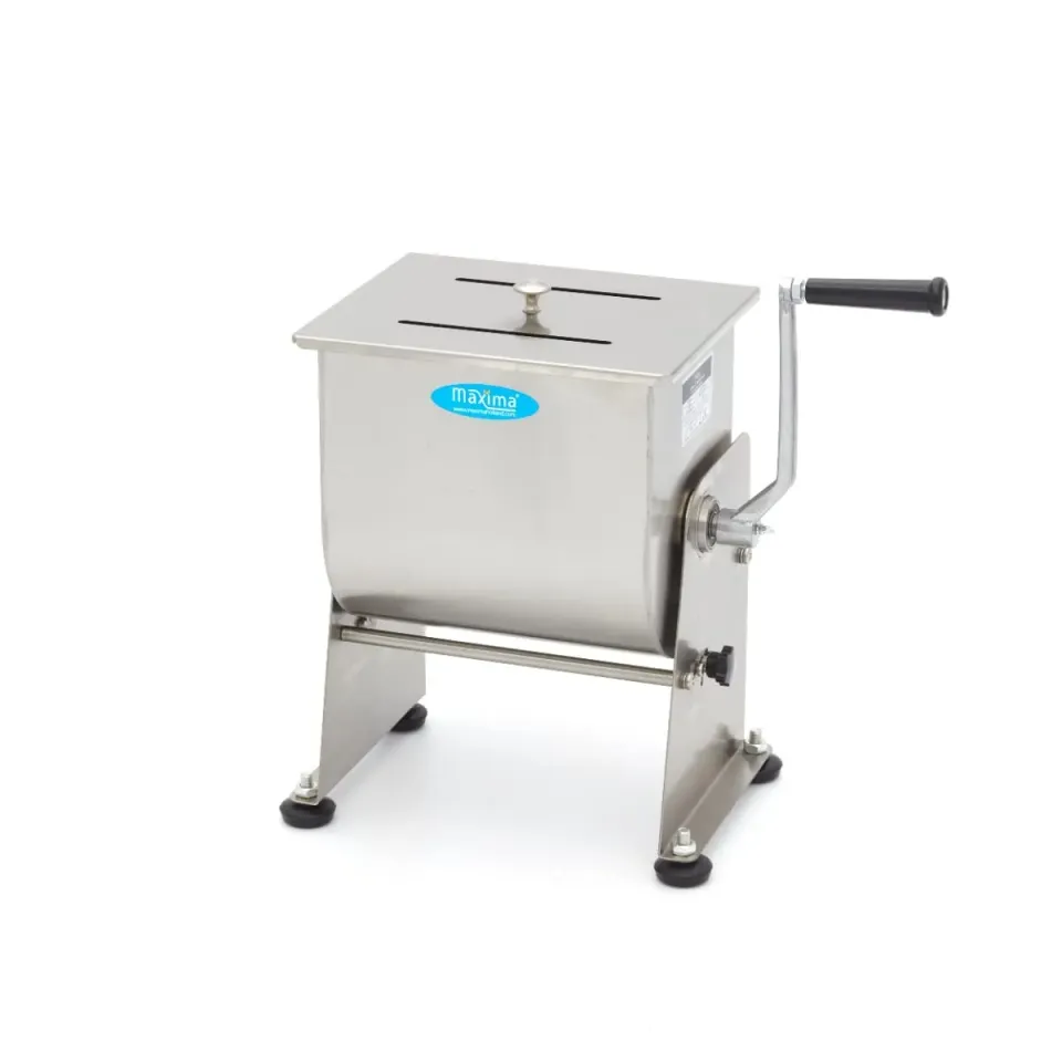 Pizza Maxima tritacarne manuale 10 L 7,5 kg ciotola inclinabile
