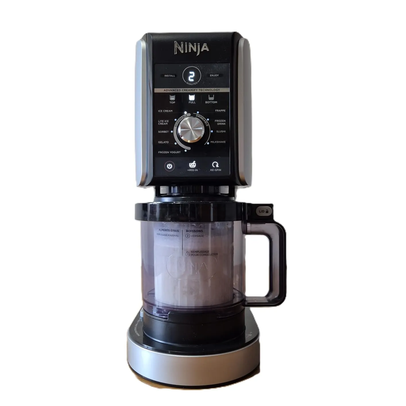 Ninja CREAMi Deluxe gelatiera 2x710 ml 10 programmi