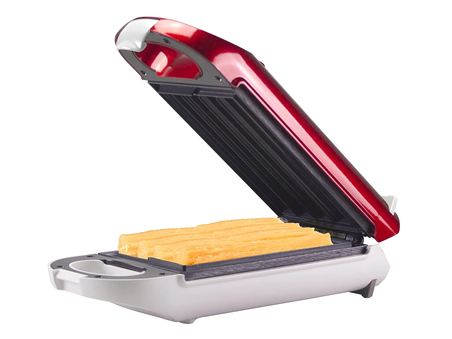 Beper BT.600Y piastra churros rossa 800W 4 pezzi