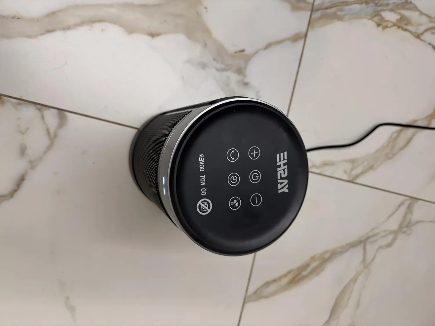 Yashe stufetta elettrica 1500W silenziosa con telecomando
